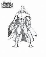 Panther Coloring Pages Marvel Drawing Kids Printable Color Sketch Print Movie Animal Avengers Comics Lovely Bestcoloringpagesforkids Getdrawings Adult Superhero Getcolorings sketch template