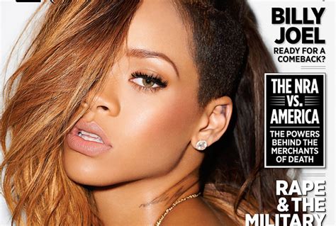 rihanna on the cover of rolling stone rolling stone