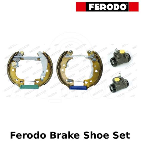ferodo drum brake kit brake shoe maxi kit rear fmk eo