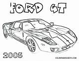 Coloring Ford Pages Gt Car Mustang Exotic Raptor Stingray Corvette F1 F250 Printable Adults Getcolorings Race Color Cars Print Kids sketch template