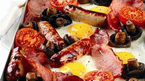 big baked breakfast recipe recipe recipes english breakfast foods