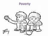 Poverty Drawing India Clipartmag sketch template