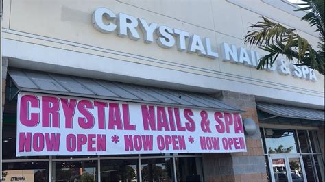crystal nails  spa    services youtube
