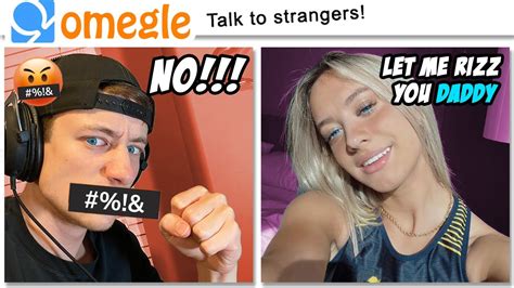 Girls Wont Stop Rizzing Me Omegle Trolling Youtube