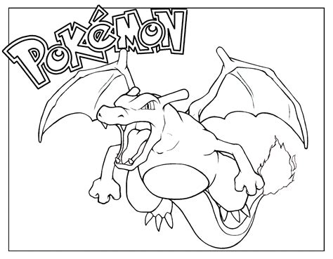 charizard coloring pages printable printable word searches