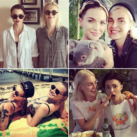 Ruby Rose And Phoebe Dahl Cute Pictures Popsugar Celebrity