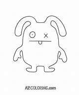 Coloring Ugly Dolls Pages Popular Coloringhome sketch template