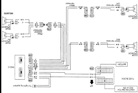 nissan maxima radio wiring diagram