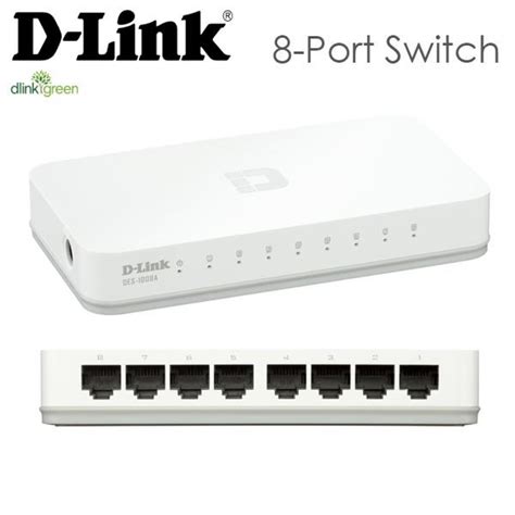 link dlink  ports switch des