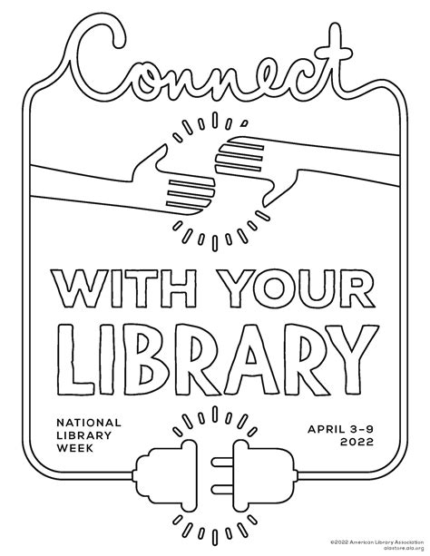 national library week  coloring packet fulton county