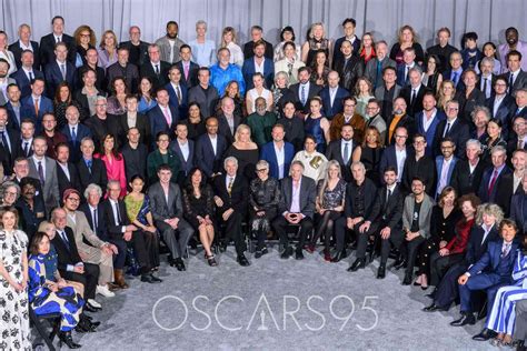 oscar nominees strike  pose   class photo news