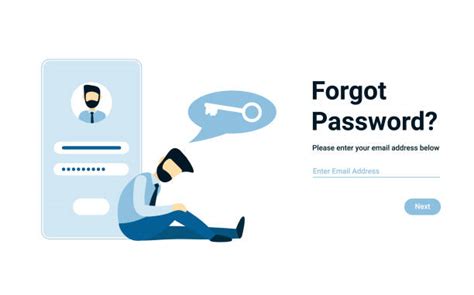 Forgot Password Illustrations Royalty Free Vector Graphics And Clip Art