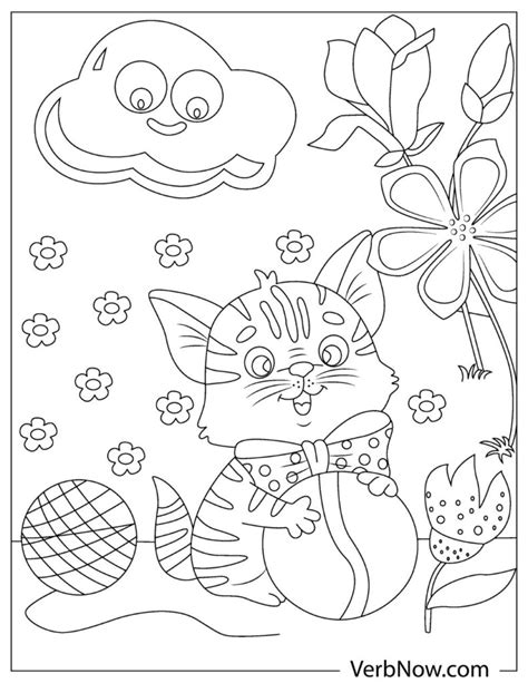 cute coloring pages book   printable  verbnow