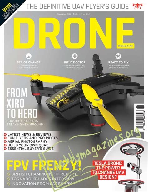 drone magazine  december  hobby magazines  digital copy magazines  books