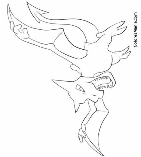 aerodactyl pokemon coloring pages