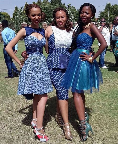 beautiful setswana shweshwe traditional dresses sunika magazine