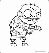 Coloring Zombie Pages Pdf sketch template