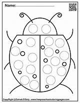 Dot Marker Spring Coloring Pages Do Markers Set Kids Printables Printable Pdf Activity Easter Insect Flower Painting Preschool Walkie Affiliate sketch template