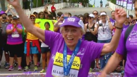 92 Year Old Sets Record For Oldest Woman To Complete Marathon Cbc Ca