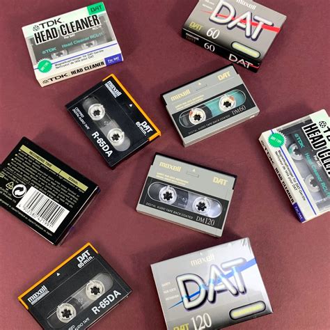 pastel shades pack  blank  audio cassette tapes retro style media