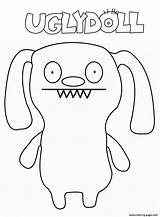Ugly Coloring Doll Pages Printable Hib Print sketch template