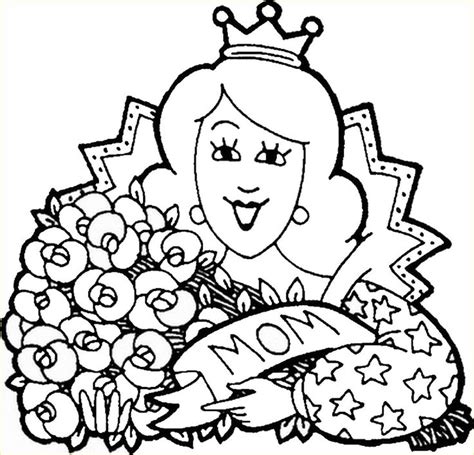 mother day coloring sheet    mothers day