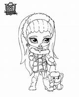 Monster High Coloring Pages Baby Color Printable Jadedragonne Nile Kids Sheets Nefera Deviantart Draculaura Dibujos Abbey Para Character Adorable Colorear sketch template