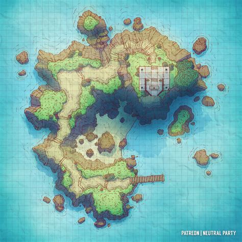 map island shrine rdungeonsanddragons