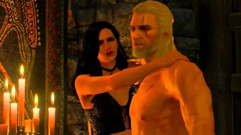 The Witcher 3 Yennefer Sex Scene And Romance Scene Youtube