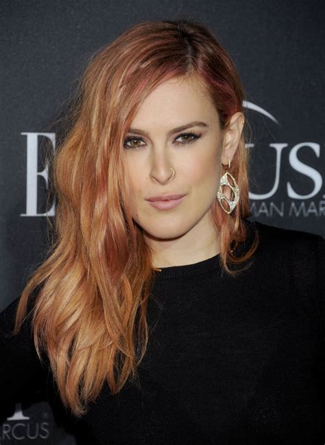 rumer willis celebrities with rose gold hair popsugar beauty australia photo 11