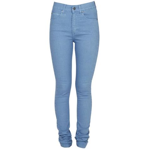 cheap monday second skin sea blue used 120 brl liked on