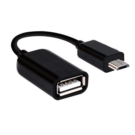 micro usb otg cable data transfer micro usb male  female adapter  samsung htc android