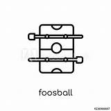 Foosball sketch template