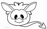 Coloring Puffle Pages Cool2bkids Kids sketch template