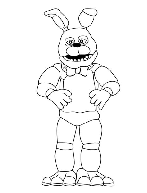 nights  freddys  coloring page  printable coloring pages