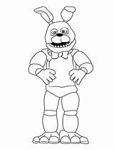 Nights Colorir Freddys Animatronic Chica Angry Desenhos Colorironline sketch template