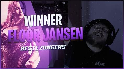 floor jansen winner reaction beste zangers youtube
