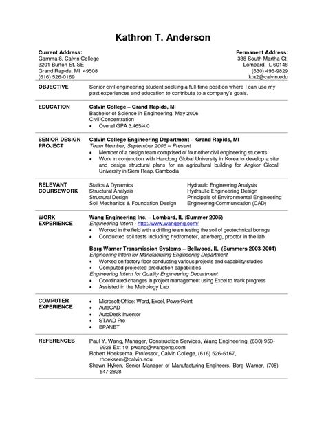 current college student resume  college resume template student