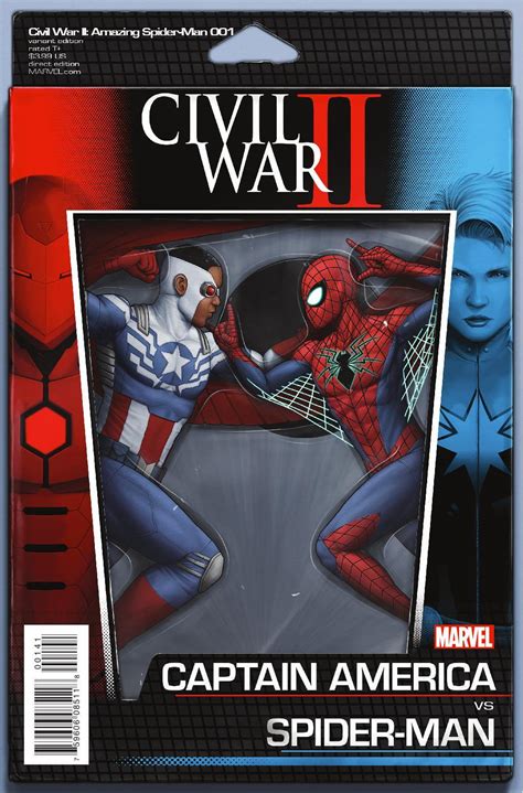preview civil war ii amazing spider man 1 all