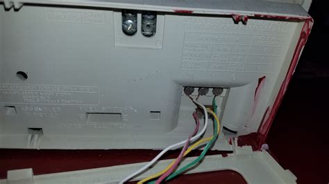 wiring   smart thermostat installation page  diy home improvement forum