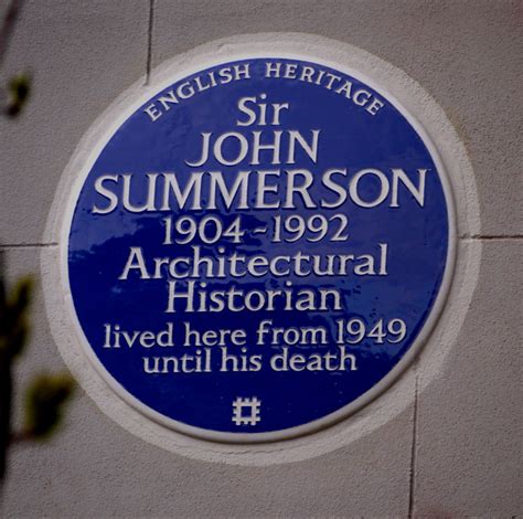 sir john summerson london remembers aiming  capture  memorials