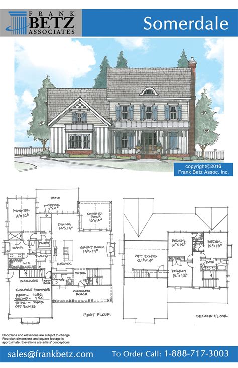 drawing board frank betz associates  house plans modern farmhouse exterior frank