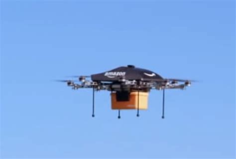amazon testing delivery drones