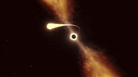 Star’s Death By Spaghettification Shredded By Black Hole As