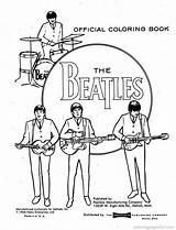 Beatles Coloring Pages Printable 60s 1960s Kids Book Colorear Yellow Submarine Fun Books Para Colouring Color Birthday Sheets Official Los sketch template