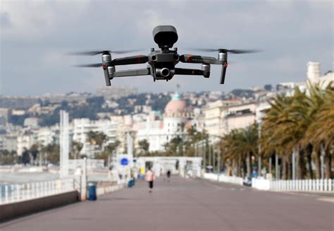 french police deploy drones  enforce coronavirus restrictions