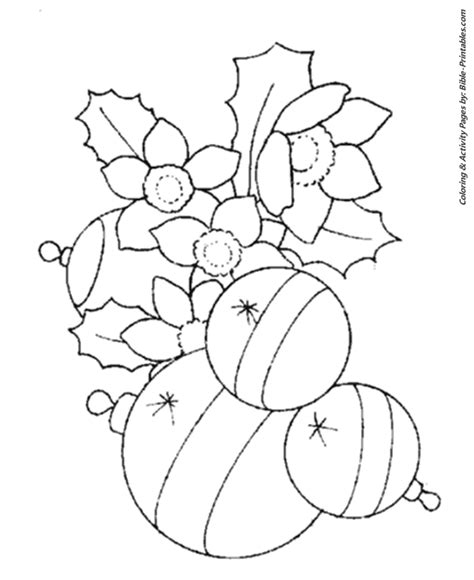 christmas scenes coloring pages christmas tree decorations