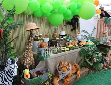 jungle birthday safari birthday party catch  party