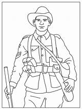 Soldier Coloring Soldado Tin Military Sketch sketch template