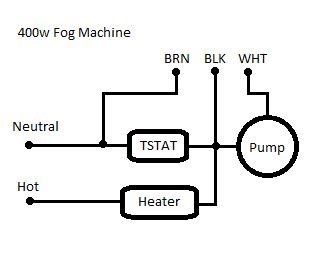 fog fog machine wiring diagram halloween forum